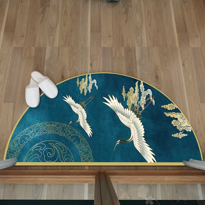 Commercial Printing Services - Chinese Semi-circular Floor Mats Japanese Style