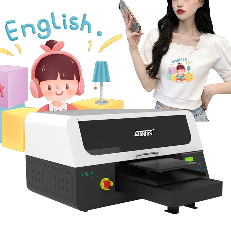 40*60Cm Dtg T-Shirt Printing M - Commercial Printing Machine For Shirts ulasan dan harga