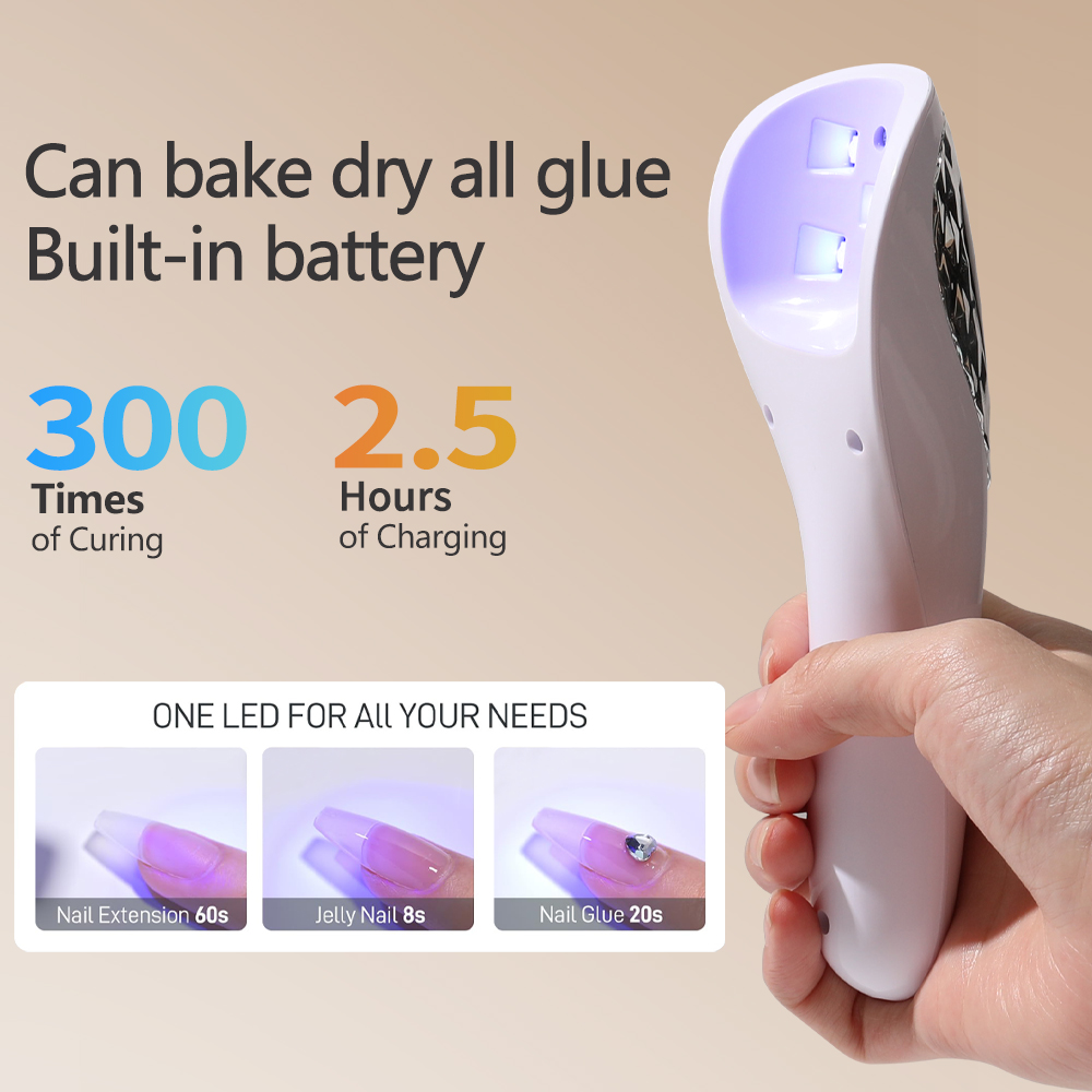 Handheld UV LED Lamp for Nails - Uv Led Lamp Printer ulasan dan harga