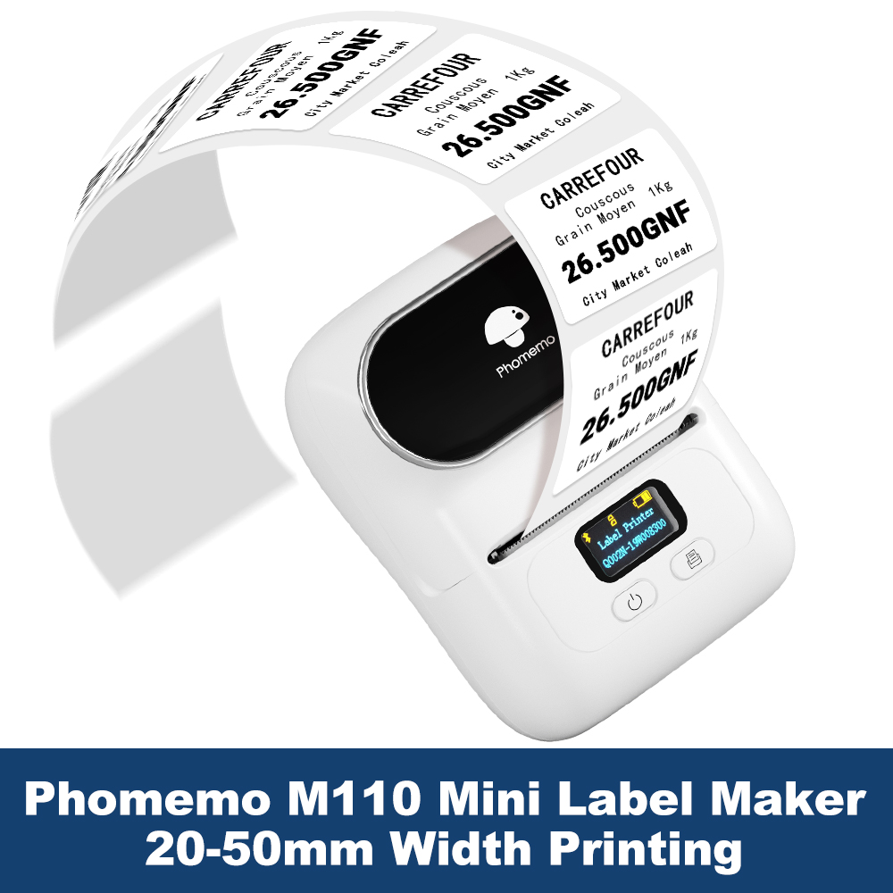 Phomemo Label Printer M110 Lab - Commercial Photo Printer ulasan dan harga