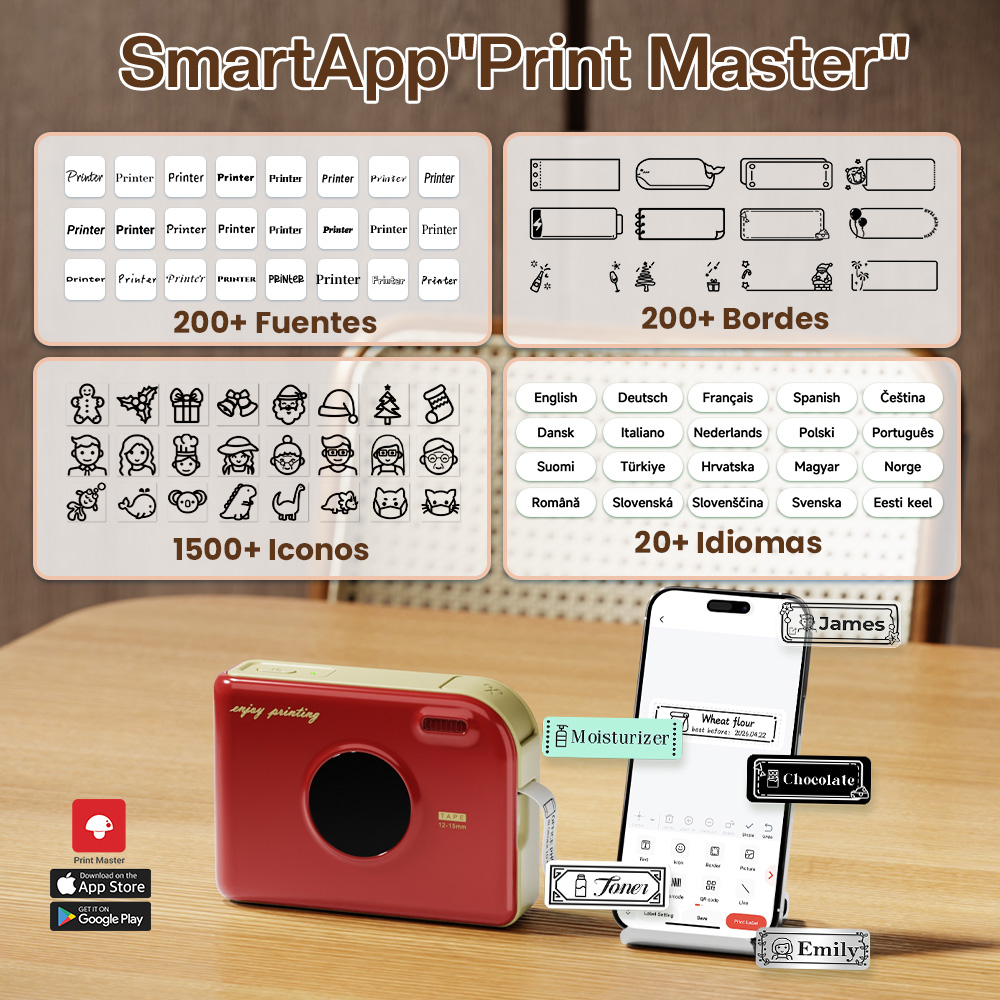 Phomemo A30 Label Printer Mini - Commercial Photo Printer ulasan dan harga