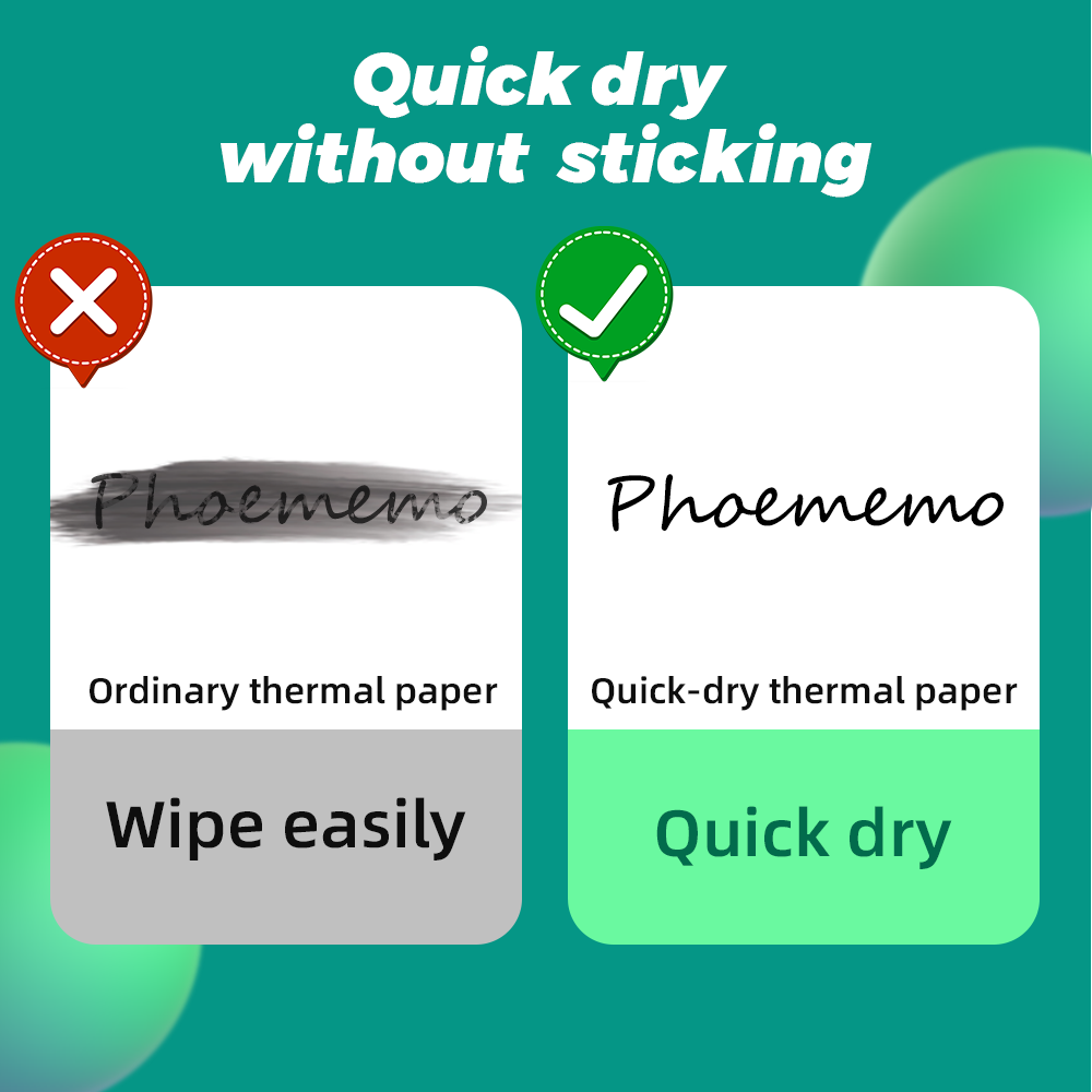 Phomemo A4 Paper Thermal Paper - Commercial Photo Printer ulasan dan harga