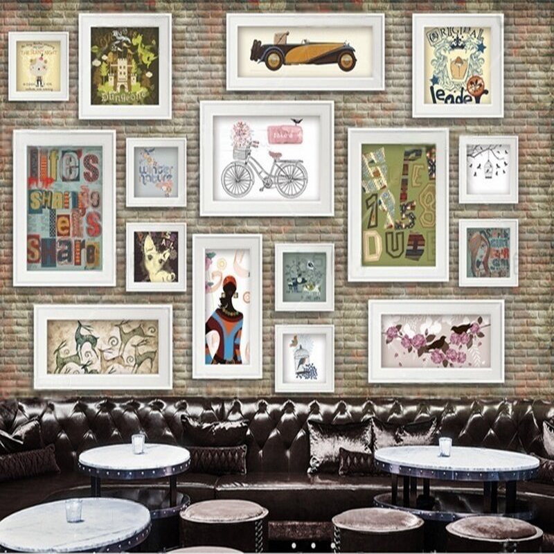 Nostalgic decorative paintings - Commercial Wallpaper Printing ulasan dan harga