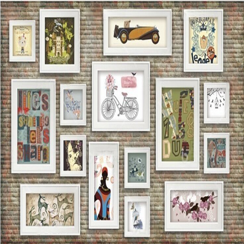 Nostalgic decorative paintings - Commercial Wallpaper Printing ulasan dan harga