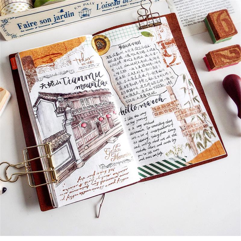 Defective Retro Leather Cover  - Commercial Printing Books ulasan dan harga