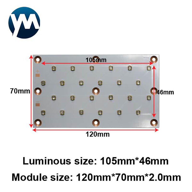 70W 72W UV LED Module 3535 UV  - Uv Led Lamp Printer ulasan dan harga
