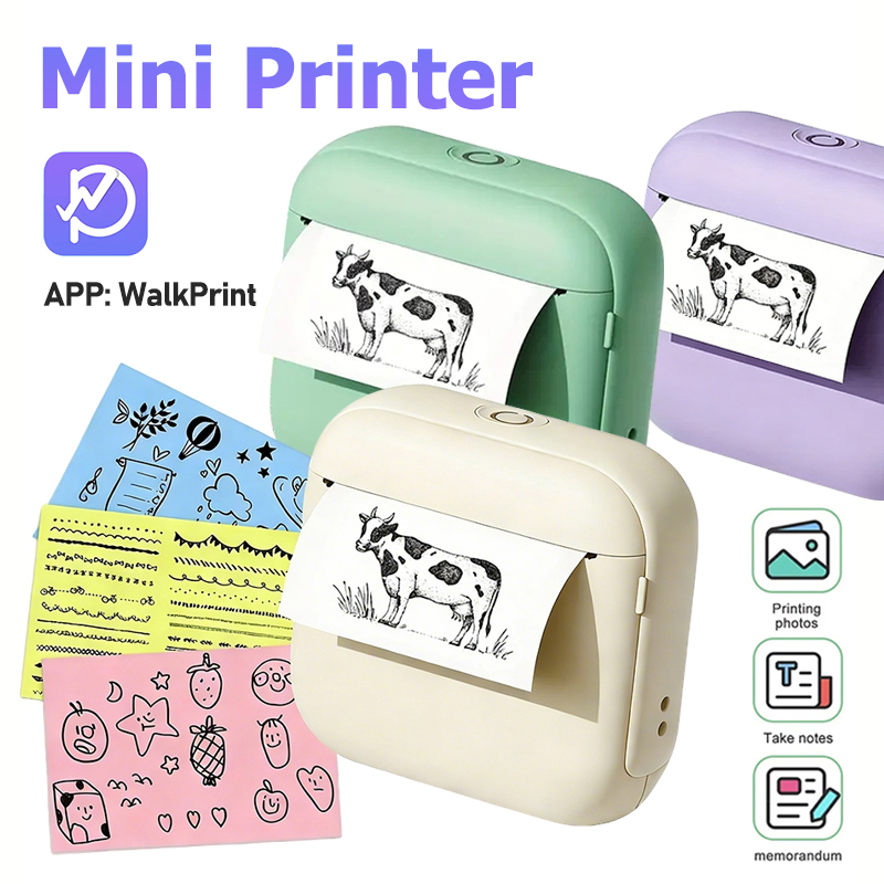 X6 Mini Portable Printer No In - Commercial Photo Printer ulasan dan harga