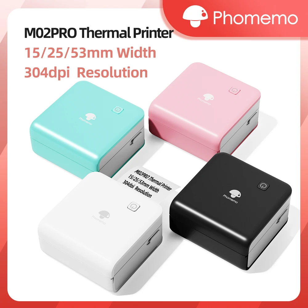 Phomemo M02Pro Mini Portable P - Commercial Photo Printer ulasan dan harga