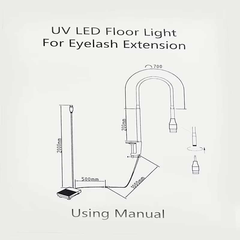 UV Lash Light UV Eyelash Glue  - Uv Led Lamp Printer ulasan dan harga