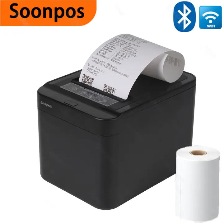 Soonpos 80mm Thermal POS Recei - Commercial Wallpaper Printing ulasan dan harga