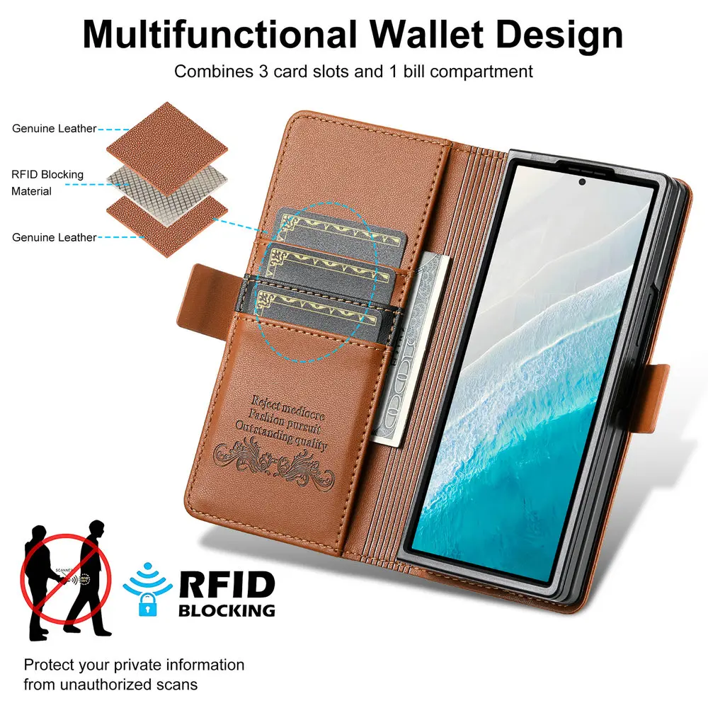 Luxury Leather Phone Case for  - Commercial Printing Books ulasan dan harga