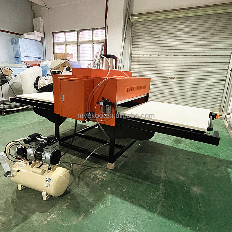 Commercial Pneumatic Double St - Commercial Printing Machine For Shirts ulasan dan harga