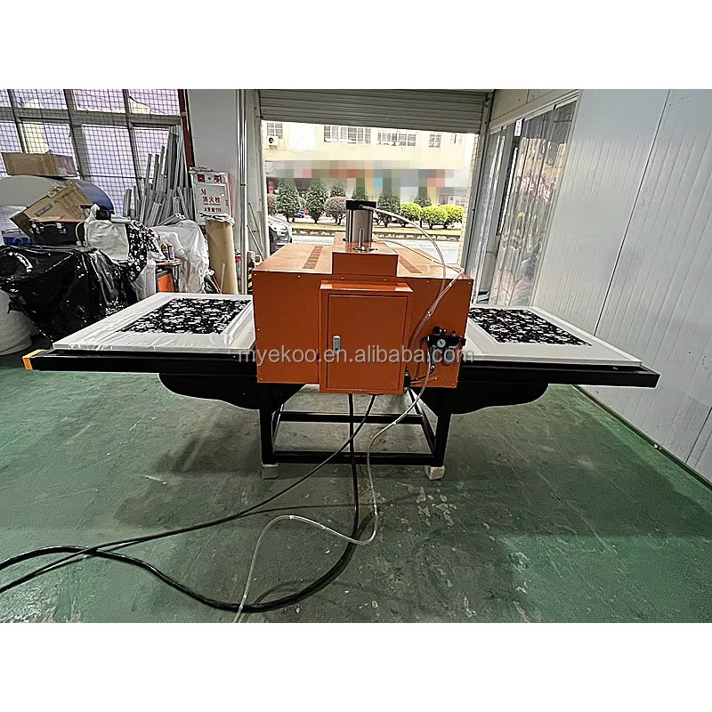 Commercial Pneumatic Double St - Commercial Printing Machine For Shirts ulasan dan harga