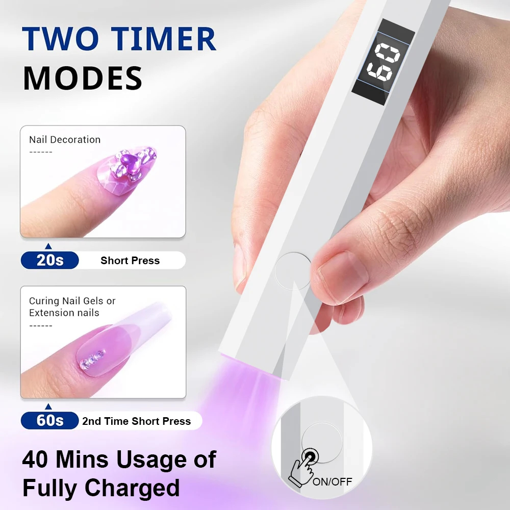 HOMEFISH UV LED Nail Lamp with - Uv Led Lamp Printer ulasan dan harga