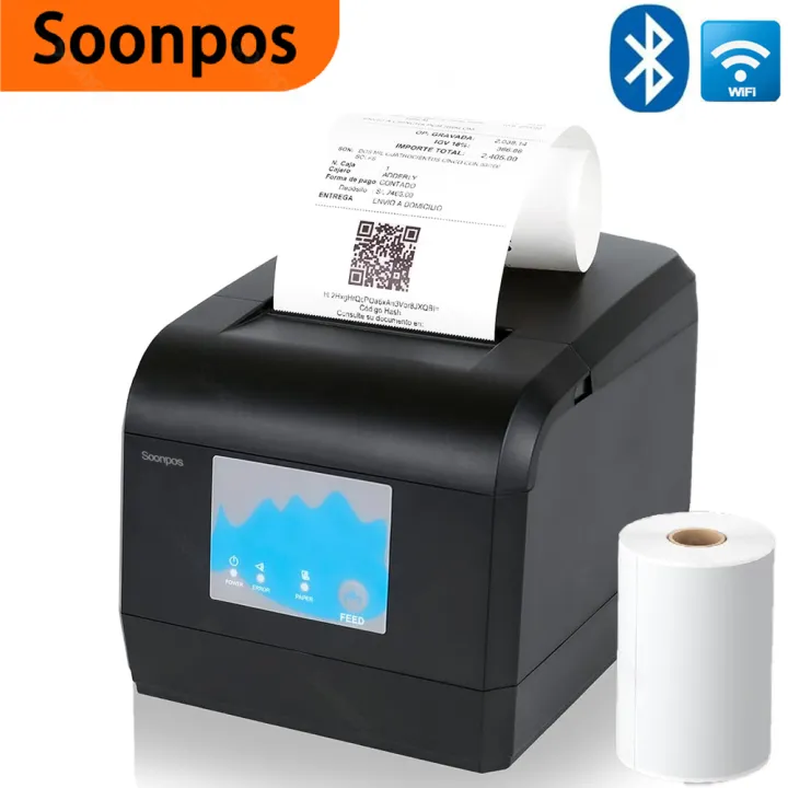 Soonpos 58/80mm Thermal POS Pr - Commercial Wallpaper Printing ulasan dan harga