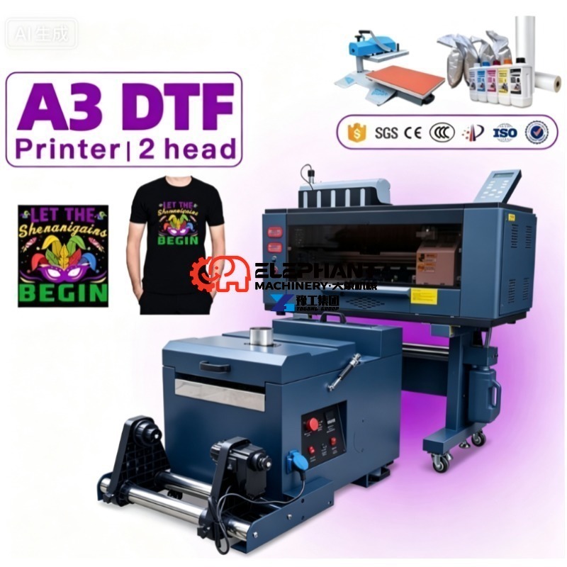 Commercial DTF PET Film Printe - Commercial Printing Machine For Shirts ulasan dan harga