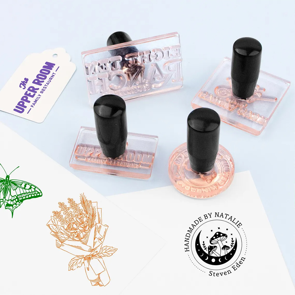 custom stamp Personalized Wedd - Commercial Printing Books ulasan dan harga