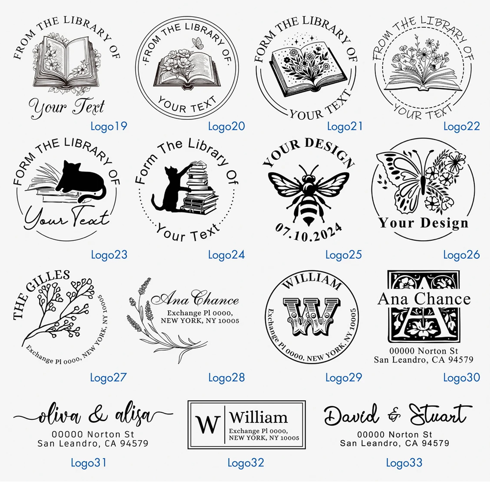custom stamp Personalized Wedd - Commercial Printing Books ulasan dan harga