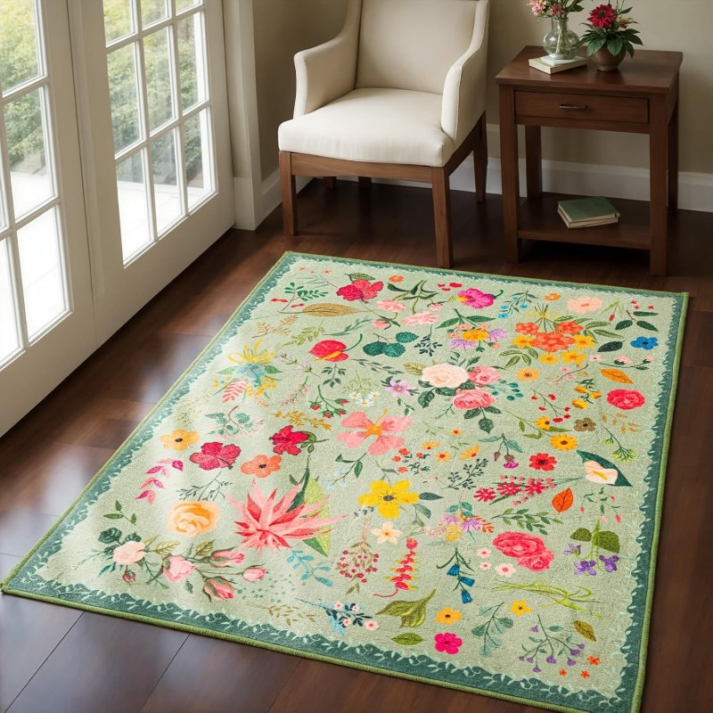 Vibrant Botanical Floral Print - Commercial Printing Options ulasan dan harga