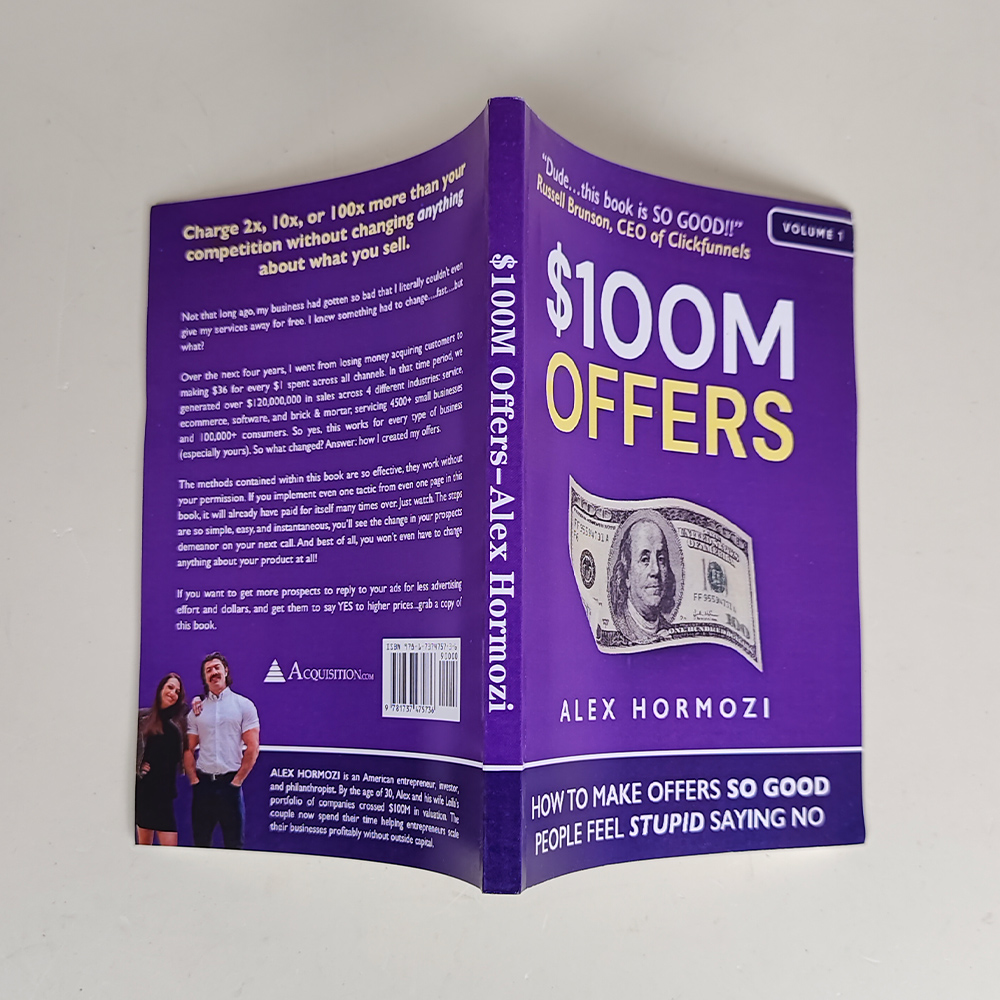 1 book $100M Offers & $100M Le - Commercial Printing Books ulasan dan harga